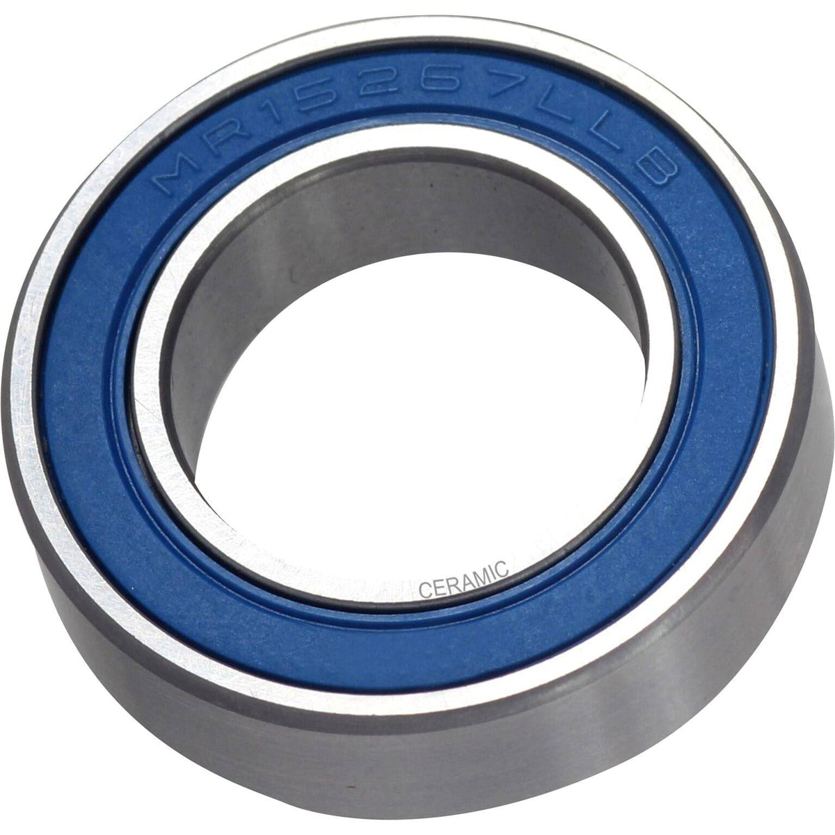Union keramische kogellager CB-344 met afmetingen 15x26x7 mm, naafkogelringen en kogels, zichtbaar in afbeelding.