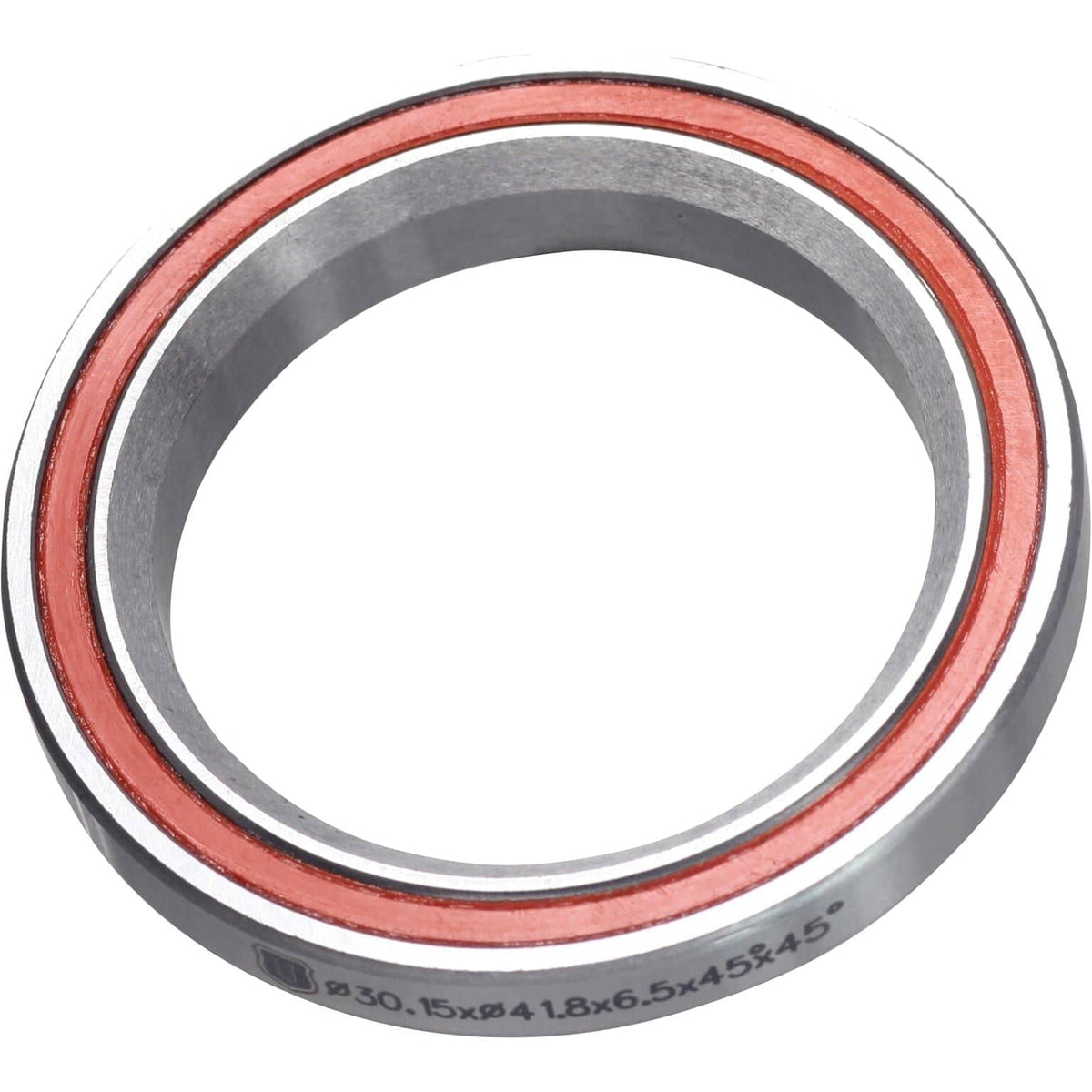 Union balhoofd lager CB-723, 30,15x41,8x6,5 mm, 45/45, zichtbaar in een montagepositie op een fiets.