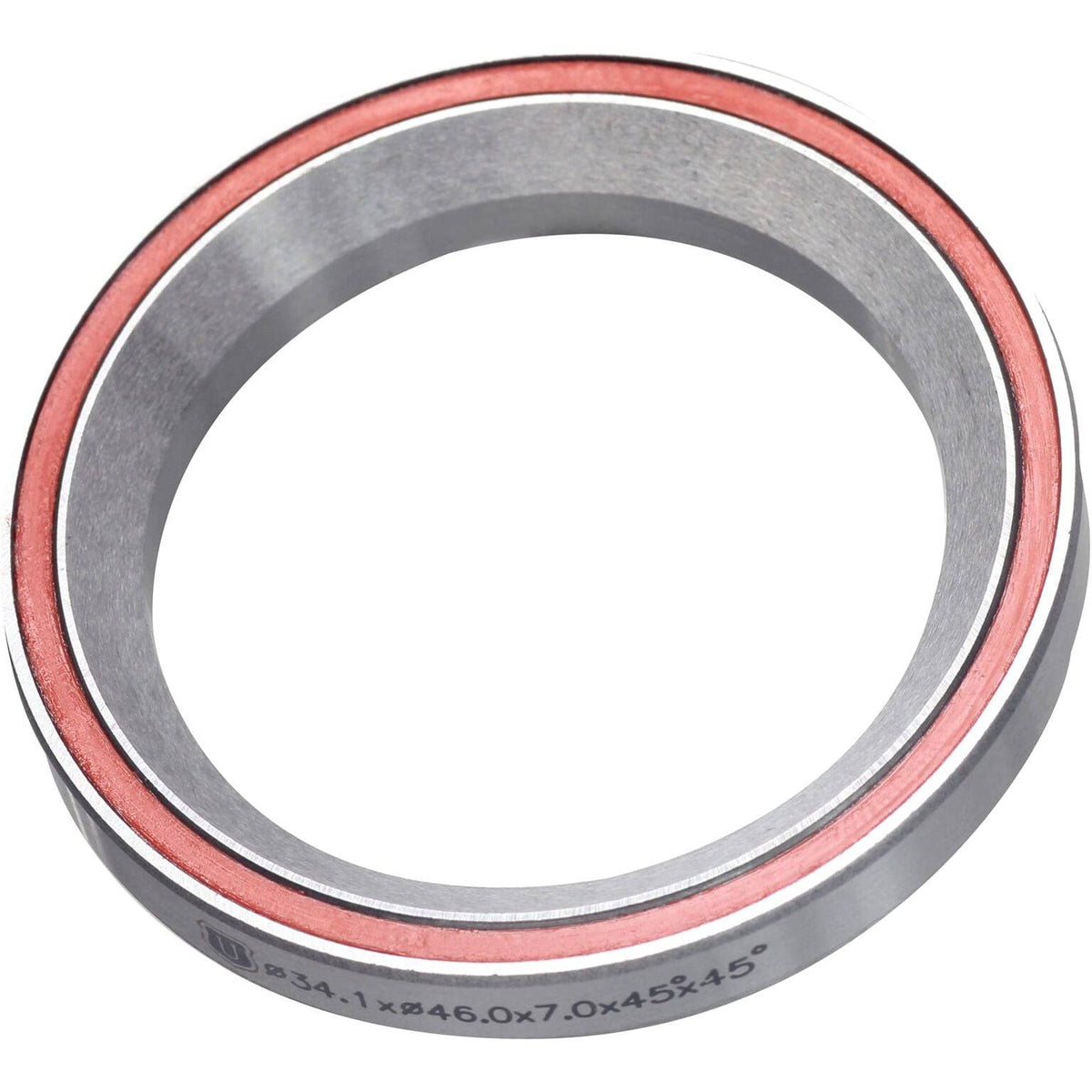 Union balhoofd lager CB-751, 34,1x46x7 mm, zichtbaar op de afbeelding, geschikt voor fiets stuur- en vorkmontage.