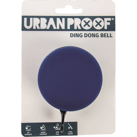 Urban Proof Bel Ding Dong 60Mm Mat Blauw / Groen - Le Coq Wielerartikelen