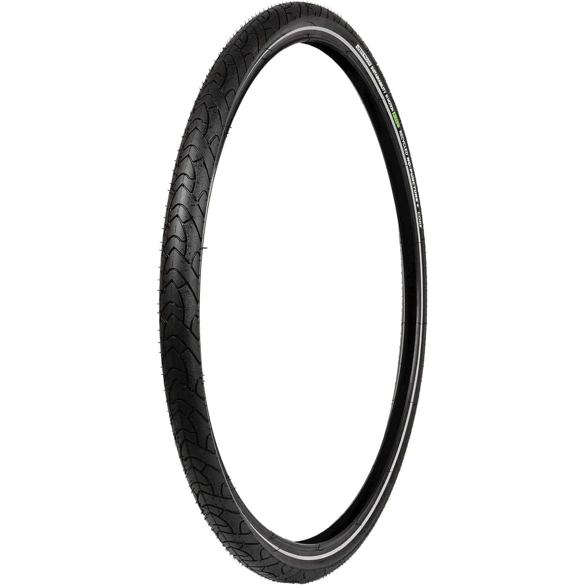 Urban Proof gerecyclede 3 mm stadsfietsband met reflecterend patroon, geschikt voor e-bike, stevig en milieuvriendelijk.