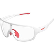 Crnk Vivid Optical 2 fietsbril met heldere glazen en zwart frame, ontworpen voor comfortabel en stijlvol fietsen.