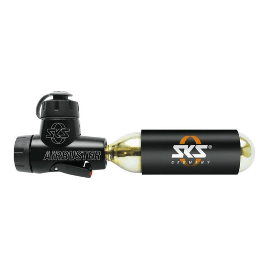 Sks Pomp Hand Airbuster Co2 Zwart - Le Coq Wielerartikelen