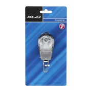 XLC Galeo XB koplamp met krachtige LED-verlichting en verstelbare bevestiging voor fietsgebruik, zichtbaar in de afbeelding.