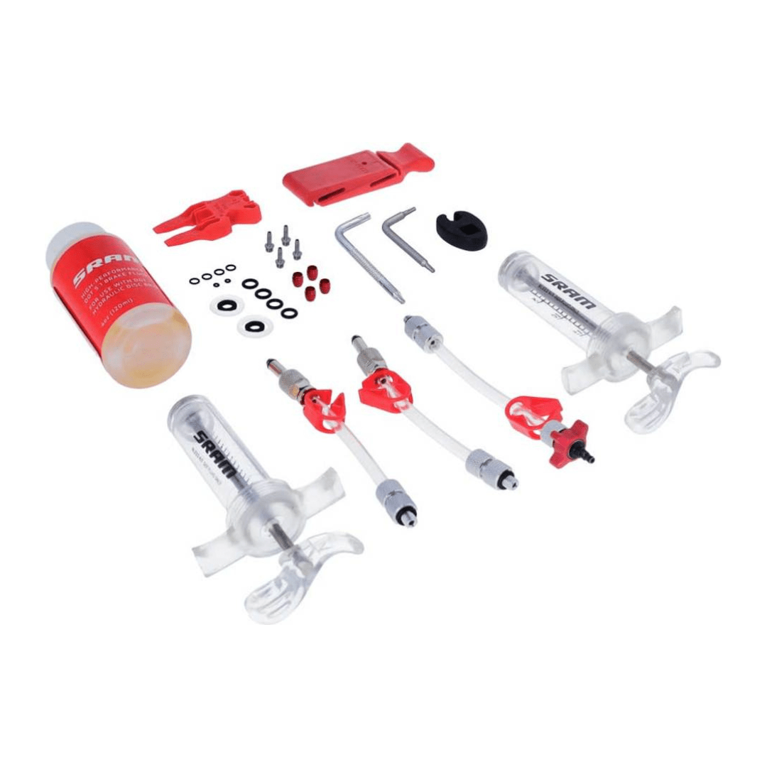 Sram Remd Pro X0/Xx/Guide Bleed Kit Dot Db V2, remdysteem met onderdelen voor het ontluchten en onderhouden van remsystemen