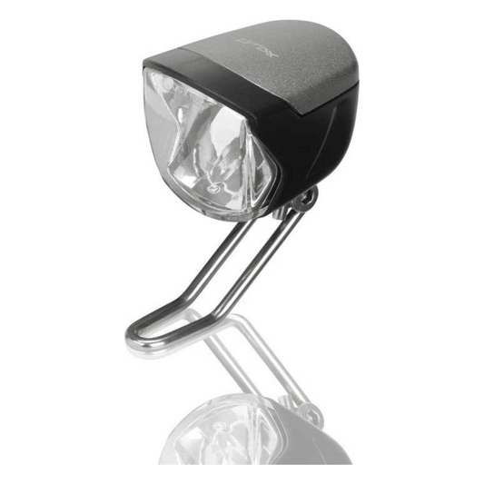 Xlc Koplamp 6-48V Led Met Standlicht Sensor - Zwart - Le Coq Wielerartikelen