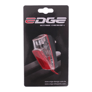 Edge Vida achterlicht met 1 LED voor spatbordmontage, inclusief batterijen, helder en veilig voor fietsverlichting.