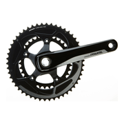 Sram Rival22 Racefiets crankstel Bb30 11V met 34/50 tanden en aluminium crankarmen, zichtbaar in de afbeelding
