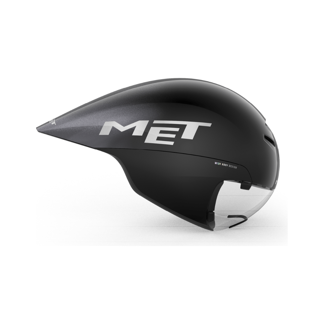 MET Fietshelm Drone Wide Body - Le Coq Wielerartikelen