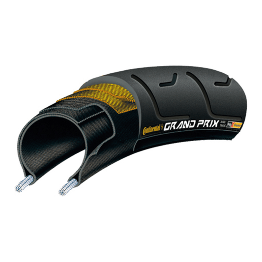 Buitenband 26" Continental Grand Prix Polyx Breaker 28-559 Vouwband Zwart - Le Coq Wielerartikelen