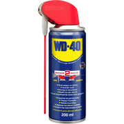 Wd-40 Multi Use Smart Straw sprayfles, veelzijdige vloeistof en pasta voor smering en bescherming, zwart en geel ontwerp