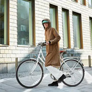 Weathergoods Sweden Imbris regenjas voor dames, waterdicht en drielaags, met capuchon en verstelbare manchetten.