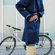 Weathergoods Sweden Imbris regenjas voor dames, waterdicht en drielaags, zichtbaar met capuchon en ritssluiting.
