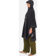 Weathergoods Sweden waterdichte Imbris poncho, gemaakt van 100% gerecycled materiaal, geschikt voor regenachtige dagen.