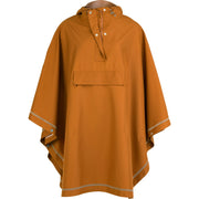 Waterdichte Weathergoods Sweden poncho Imbris van gerecycled materiaal, beschermt tegen regen en wind, geschikt voor outdoor gebruik.