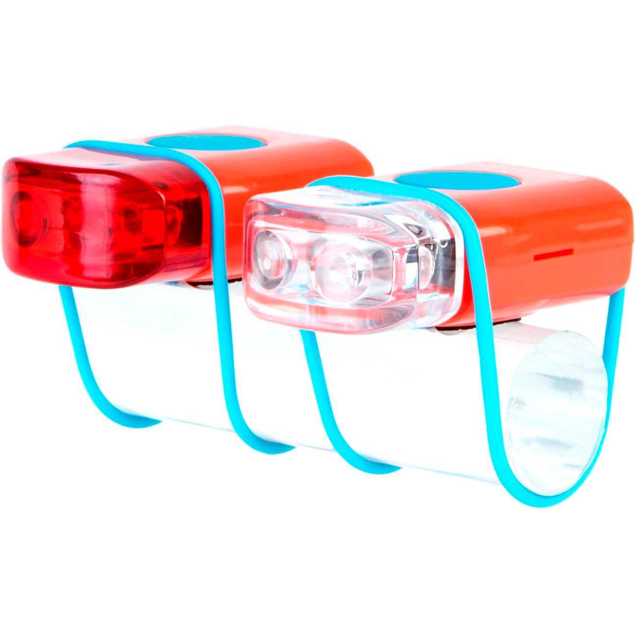 Ikzi Verlichtingsset Mini Stripties Led Rood - Le Coq Wielerartikelen