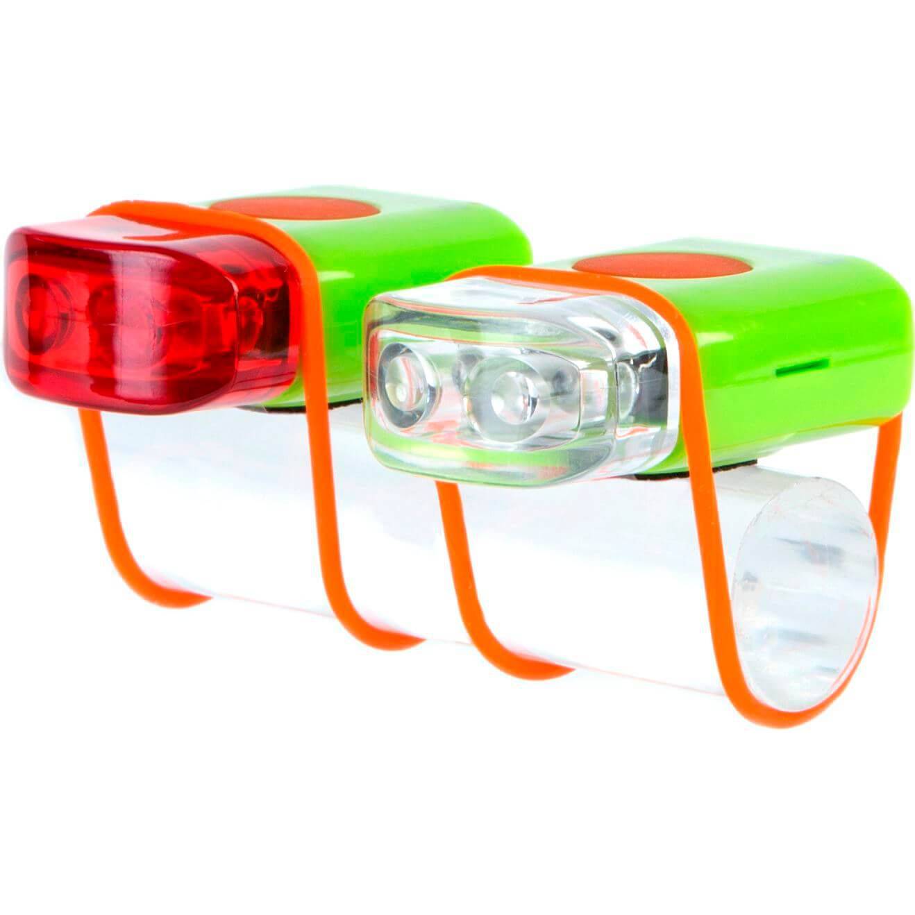 Ikzi Verlichtingsset Mini Stripties Led Groen - Le Coq Wielerartikelen