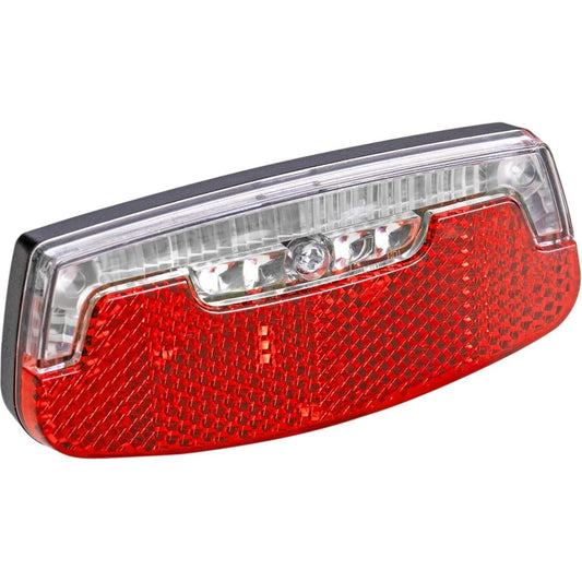Ikzi Light Achterlicht By The Way Met Remlicht Batterij 80Mm - Le Coq Wielerartikelen