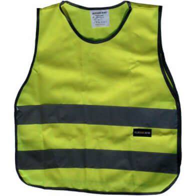 Unior Ikzi Reflectie Hemd voor junior, klein maatje XS, met reflecterende details voor extra zichtbaarheid en bescherming.