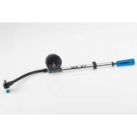 Xlc Aluminium Met Manometer 409 Gram / 27.2X350Mm / Setback 15Mm - Le Coq Wielerartikelen