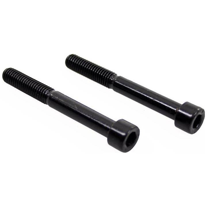 Thule Yepp Mini adapterbouten M8 x 65 mm schroevenset voor fietsendrager onderdelen, zwart metalen set op witte achtergrond