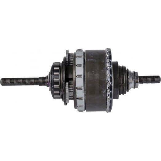 Shimano Nexus 8 binnenwerk naaf, compleet met 8 versnellingen, 184 mm, geschikt voor fietsonderdelen, model SG-C6001-8R/V