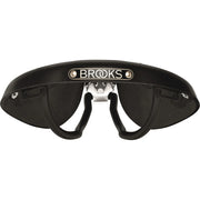 Brooks Fietszadel B17S voor dames, comfortabel stadsfiets- en e-bike zadel met leren bekleding en vintage uitstraling.