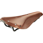 Brooks Fietszadel B17 voor heren, comfortabel stadsfiets en e-bike zadel, los of met leren bekleding, zichtbaar op afbeelding ZDB211HH-2.webp