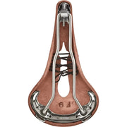 Brooks Zadel B17 Imperial Narrow voor heren op stadsfiets, bruin, comfortabel en duurzaam fietszadel voor dagelijks gebruik