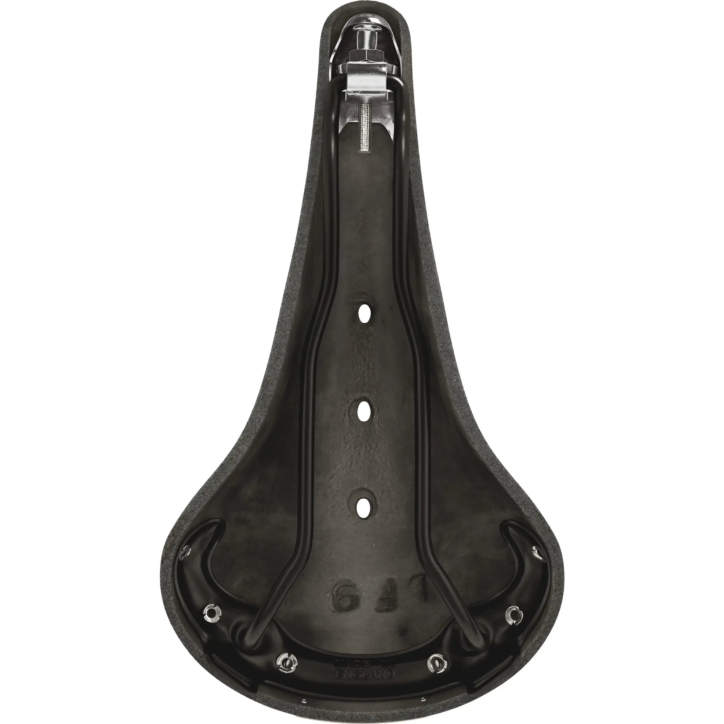 Brooks Fietszadel B17 Narrow, smal stadsfiets en e-bike zadel met leren bekleding en klassieke uitstraling.