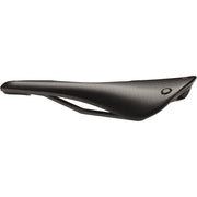 Brooks C17 Carved Cambium all weather zwart fietszadel voor stadsfiets en e-bike, comfortabel en duurzaam design.