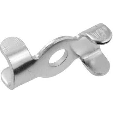 Brooks Veerring B33 zadel toebehoren, close-up van het zadelonderdeel met merklogo en gedetailleerde afwerking
