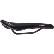 Ergon SM E-Mountain Sport Zadel voor racefiets en mountainbike, zwart met ergonomisch ontwerp en orthocell-technologie