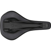 Ergon ST Core Evo damesfietszadel, ergonomisch ontwerp voor stadsfietsen en e-bikes, zichtbaar met comfortabele zadelvorm