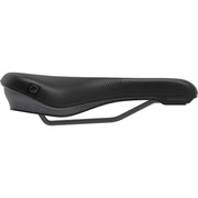 Ergon St Core Evo zwart/grijs Twin-Shell stadsfiets en e-bike zadel, comfortabele ergonomische zitpositie voor dagelijks gebruik