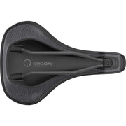 Ergon ST Core Evo damesfiets zadel met ergonomische Twin Shell constructie voor stadsfietsen en e-bikes, zwart.
