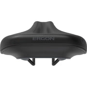 Ergon SC Core fietszadel voor stadsfietsen en e-bikes met Infinergy E-Tpu demping, zwart en ergonomisch gevormd