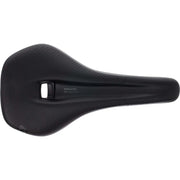 Ergon Sr Pro Men Racezadel met orthocell-technologie en Tinox rail, geschikt voor racefietsen en MTB's, zichtbaar in de afbeelding.