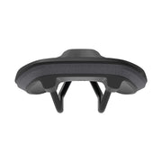 Ergon SR Allroad Core Comp racefiets en MTB zadel, zwart met ergonomisch ontwerp en stevige bevestigingen.