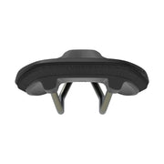 Ergon SR Allroad Core Pro racefiets en MTB zadel met ergonomisch ontwerp en zachte bekleding, geschikt voor comfortabel fietsen.