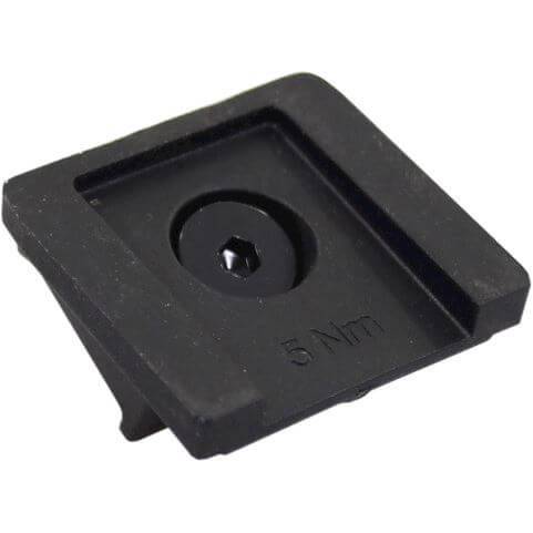 Topeak Ergon Adapter voor zadeltas, snelkoppeling voor comfortabele en veilige bevestiging van Topeak zadeltassen.