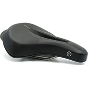 Zwart Selle Royal On Open Relaxed E-bike fietszadel met Royalgel voor extra comfort en ondersteuning.