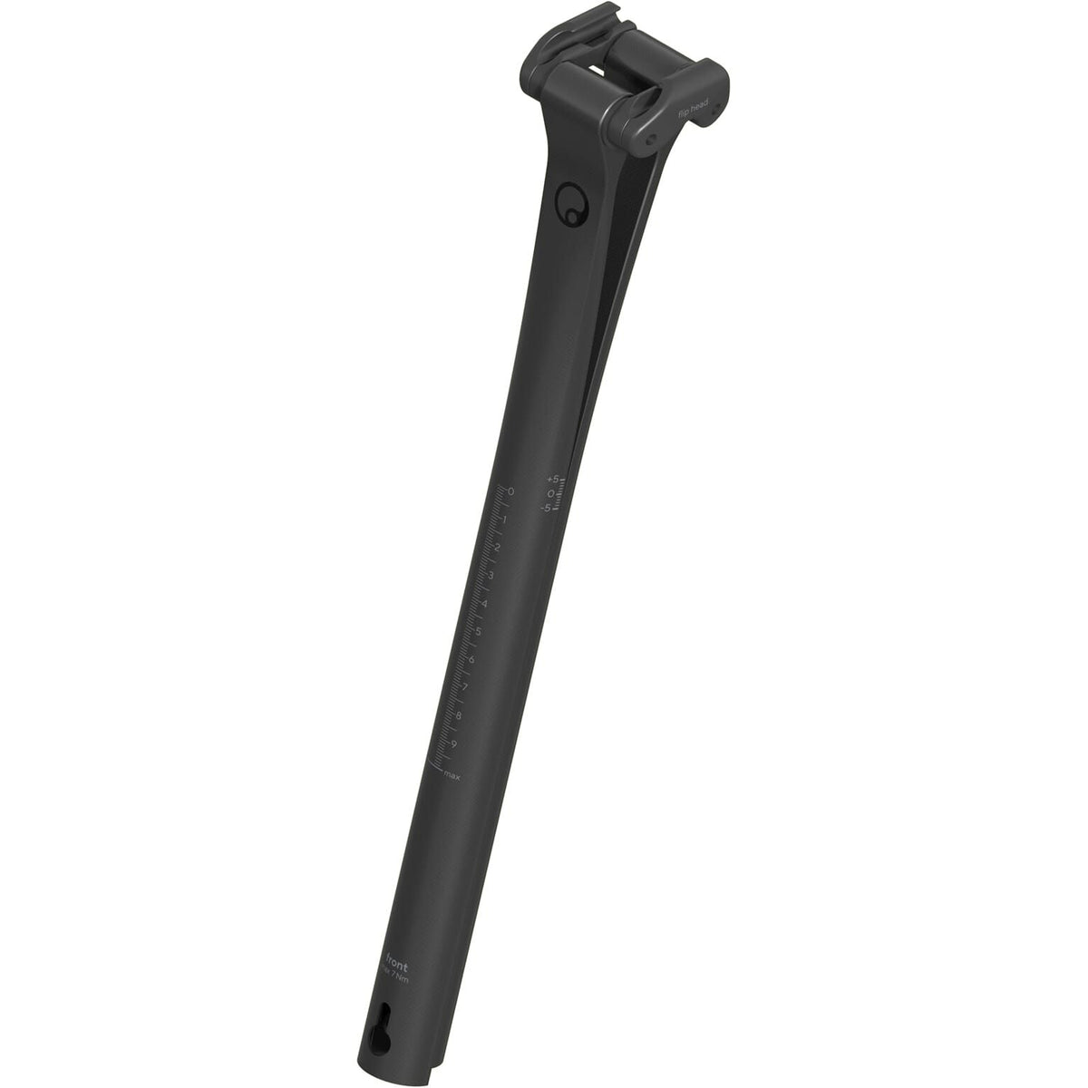 Ergon CF Allroad Pro carbon zadelpen, 27,2 mm, setback 25 mm, lichtgewicht en geschikt voor allroad fietsen, zichtbaar in de afbeelding.