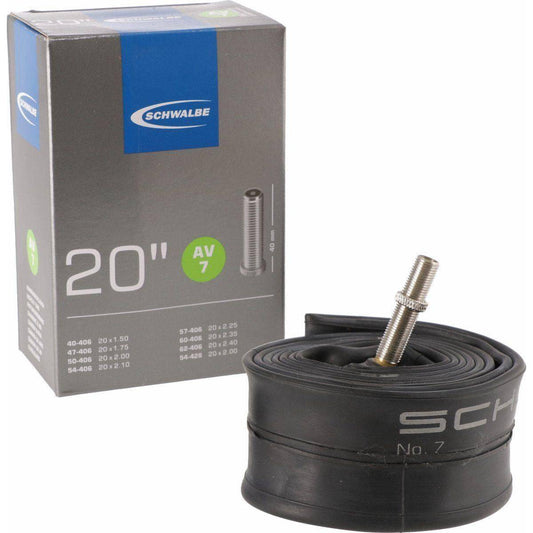 Schwalbe Binnenband Av7 20" / 40/62-406 - 40Mm Ventiel - Le Coq Wielerartikelen