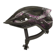 Abus Aduro 3.0 E-bike helm met wit ontwerp en geoptimaliseerde ventilatie, geschikt voor stadsrits, 51-55 cm.