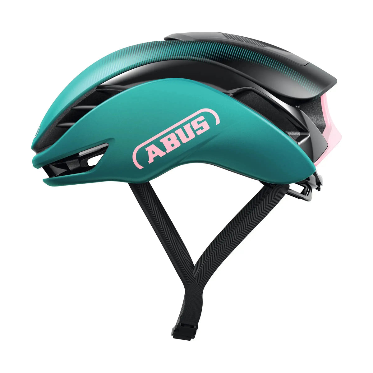Abus Gamechanger 2.0 racefiets helm in groen met aero blade, comfortabele fietshelm voor wielrennen en snelheid