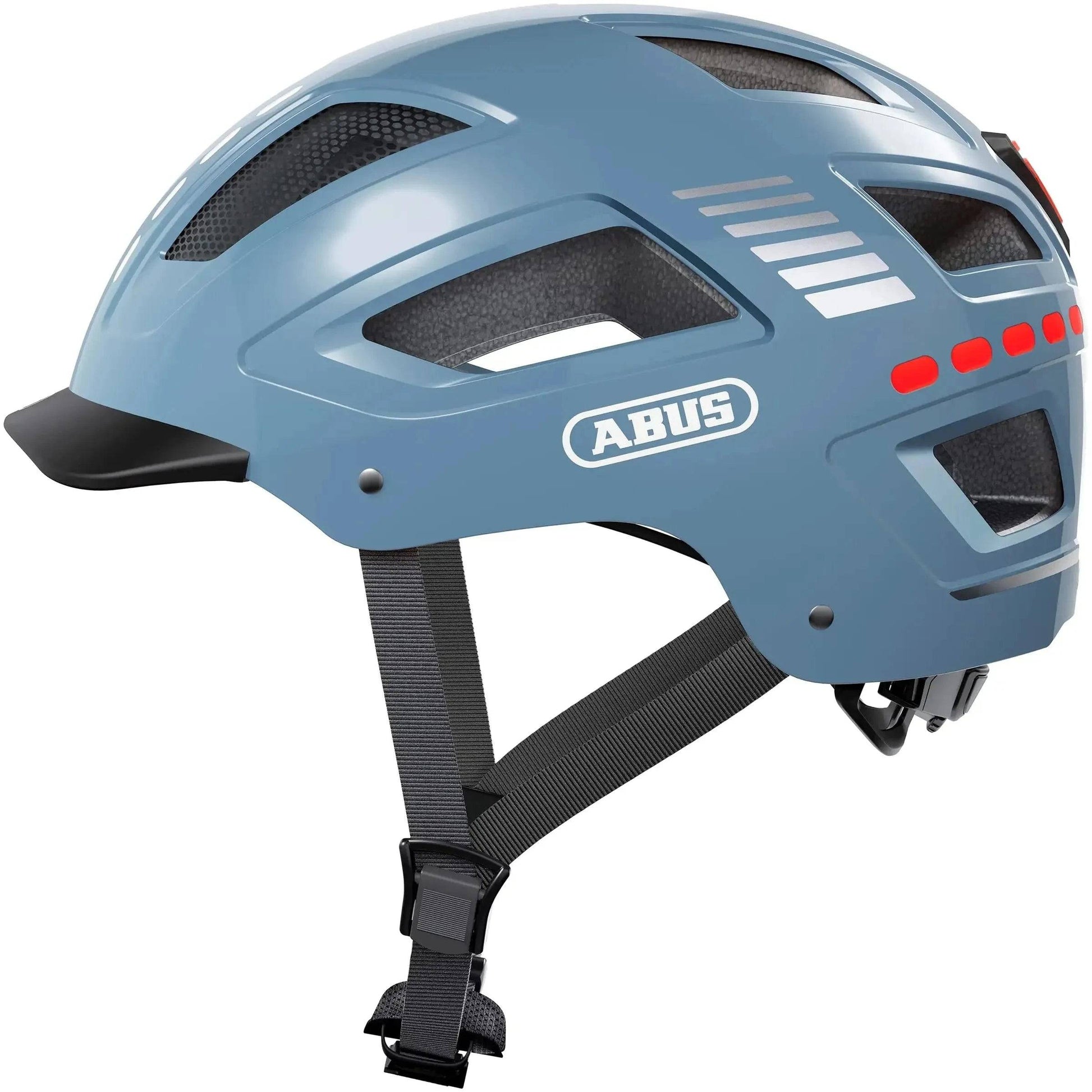 Abus Fietshelm Hyban 2.0 Led - Le Coq Wielerartikelen