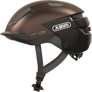 Groene Abus Purl-Y Ace Speed Pedelec Fietshelm met oplaadbaar LED-licht en NTA-geclassificeerd, geschikt voor 51-55 cm hoofdomtrek