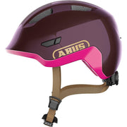 Abus Smiley 3.0 Ace LED kinderfietshelm in royal blue, met oplaadlicht en verstelbare pasvorm voor kinderen