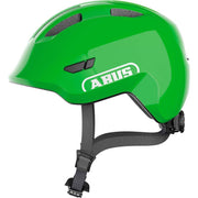 Abus Smiley 3.0 kinderfietshelm voor meisjes en jongens, roze met vlinders, verstelbare maat van 45-50 cm.
